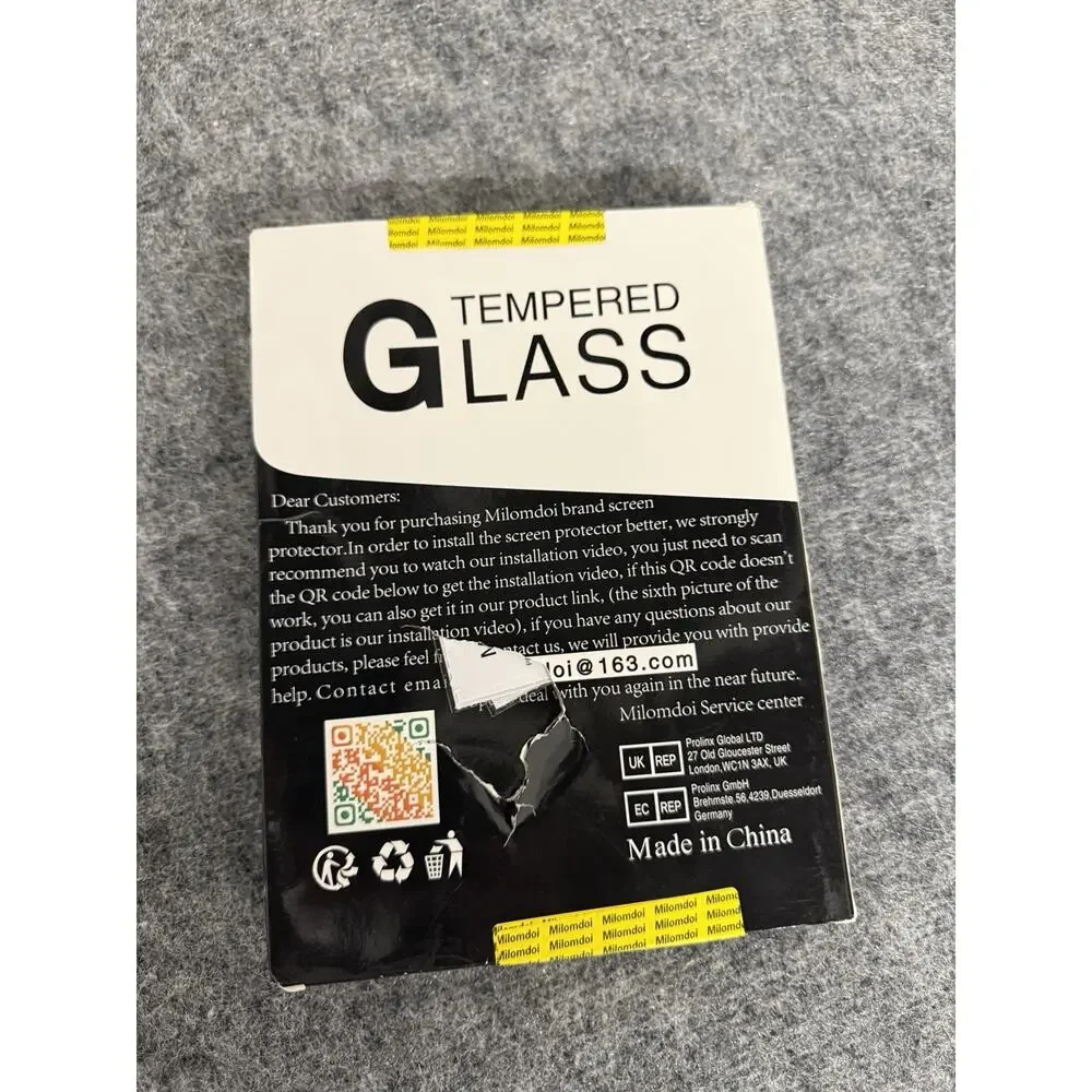 Milomdoi Nintendo Switch Screen Protector 5 Pack OLED (2021) Tempered Glass A10